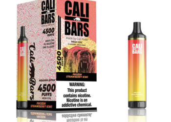 Cali Bars 5% Nic Disposable Mesh Vape 12ml 4500 Puffs