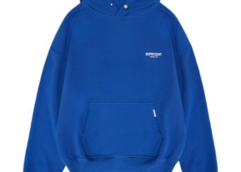 Blue Represent Hoodie