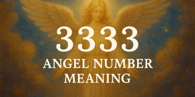 3333 angel number meaning