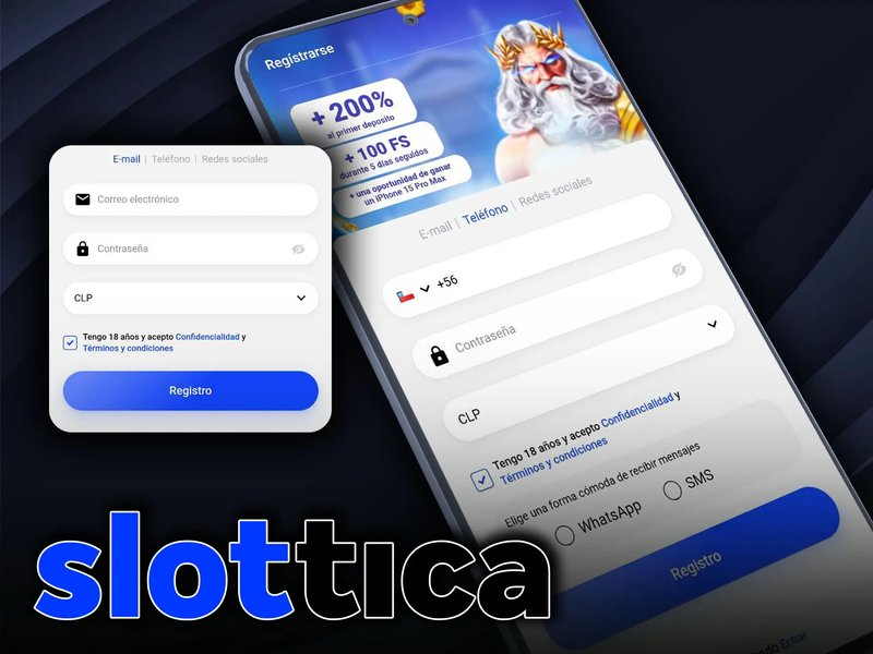 Cómo registrarte en Slottica Casino en pocos pasos